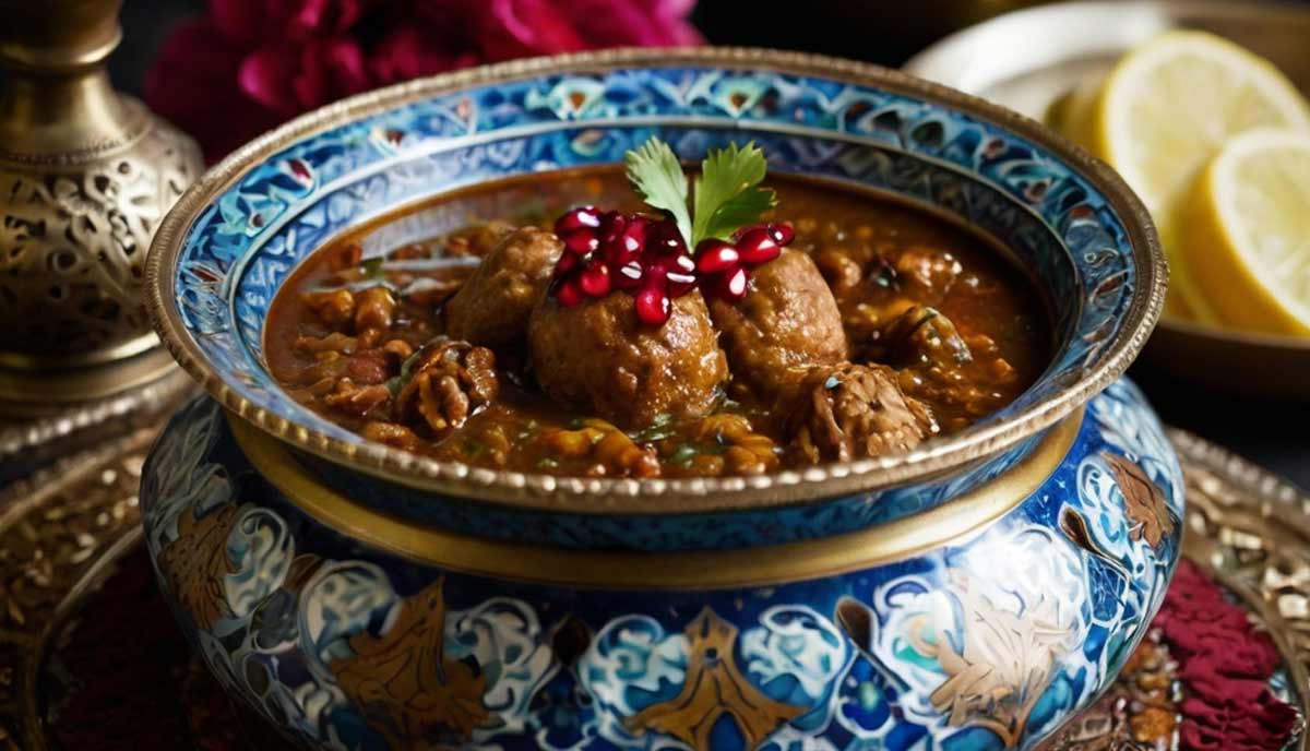 طرز تهیه خورش فسنجان (فسنجان مرغ و فسنجان گوشت)