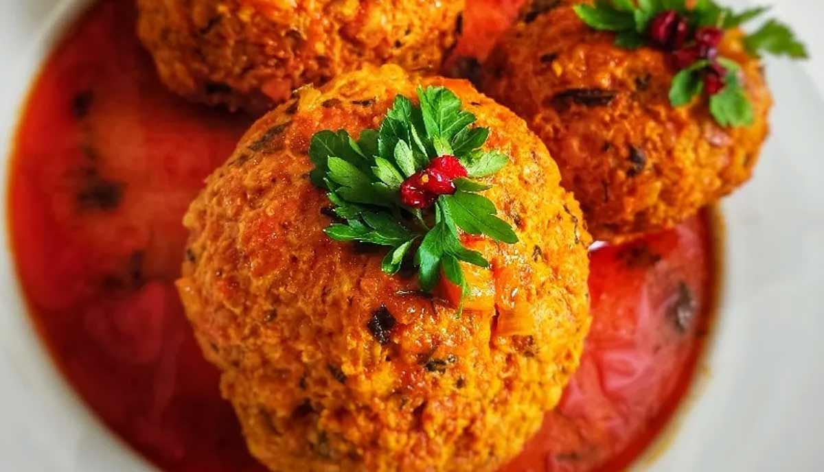 طرز تهیه کوفته تبریزی