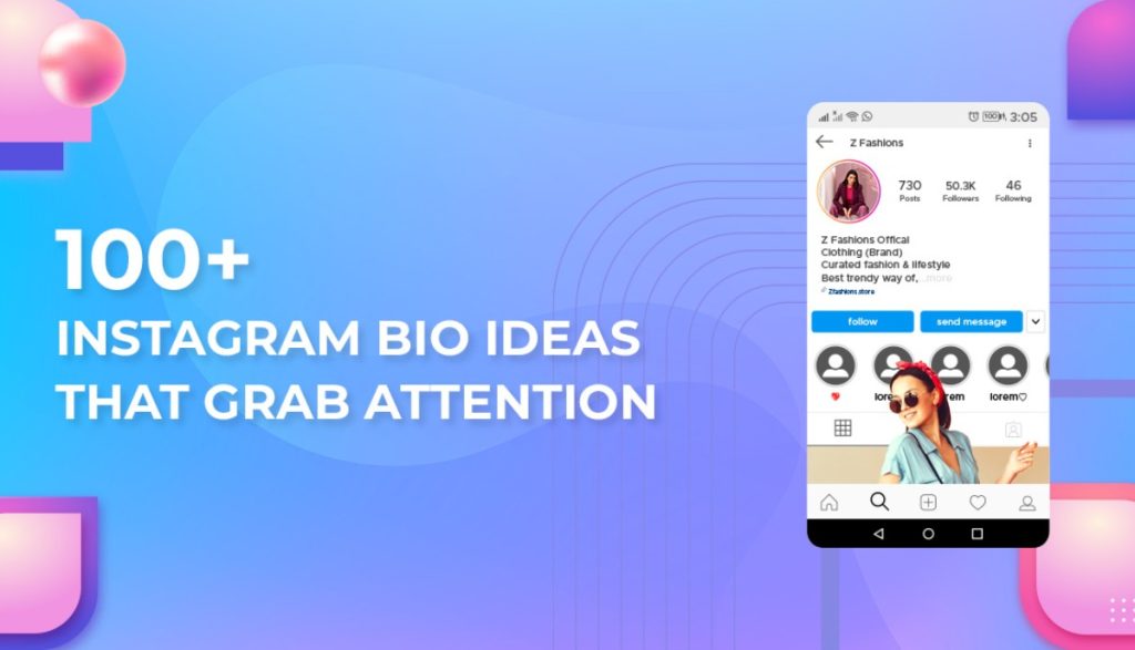 جدول استراتژیک انتخاب بیو بر اساس هدف پیج