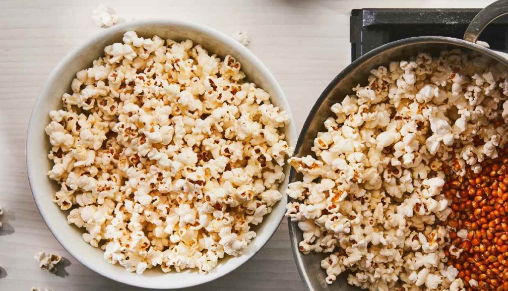 طرز تهیه پاپکورن کاراملی