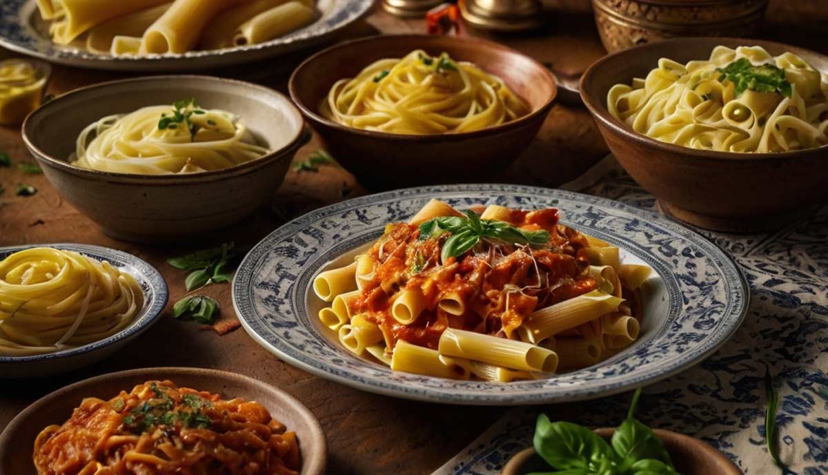 انواع پاستا های جهان