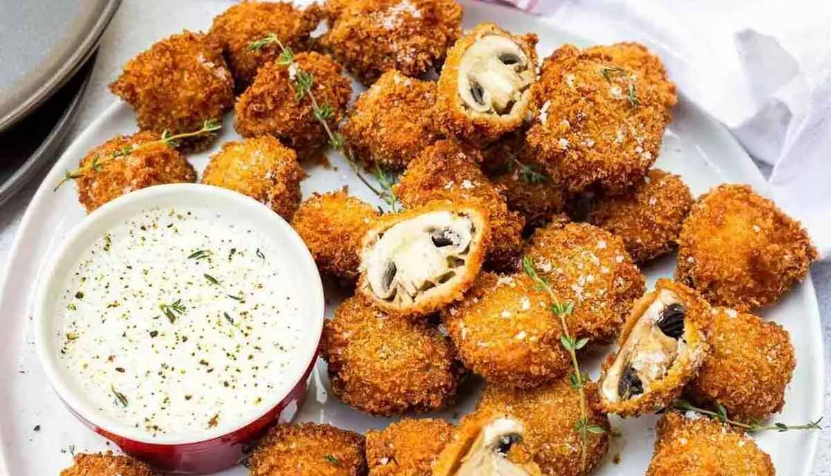 طرز تهیه قارچ سوخاری رستورانی و خوشمزه در خانه