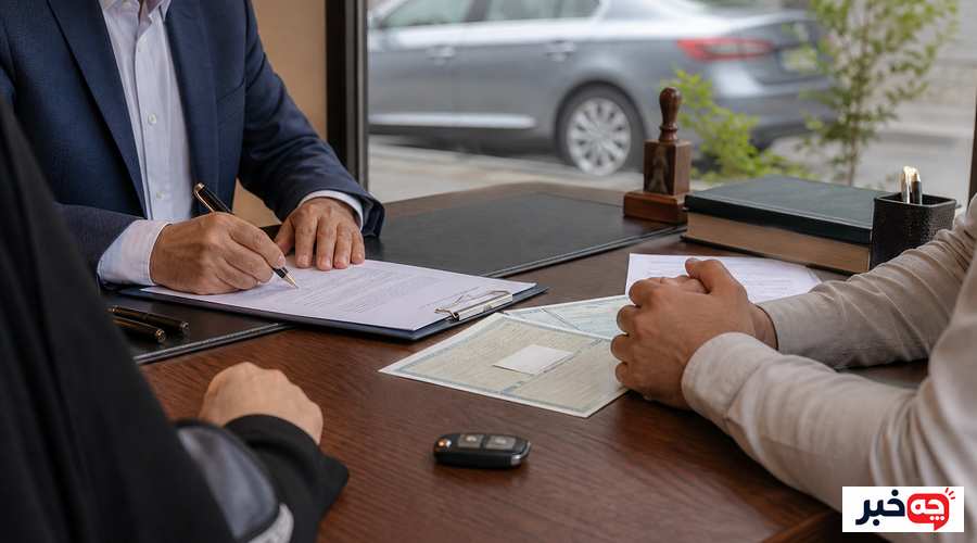مراحل انتقال سند خودرو در دفاتر اسناد رسمی