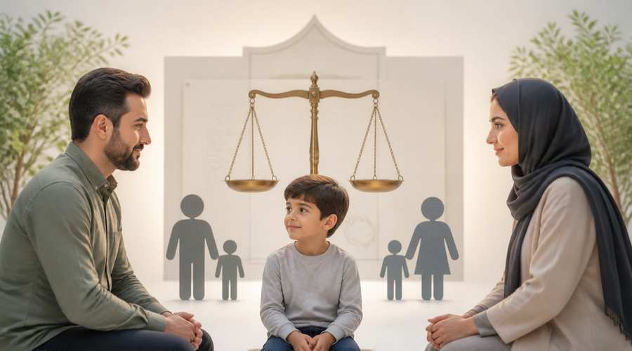 حق حضانت فرزند بعد از طلاق با پدر است یا مادر؟