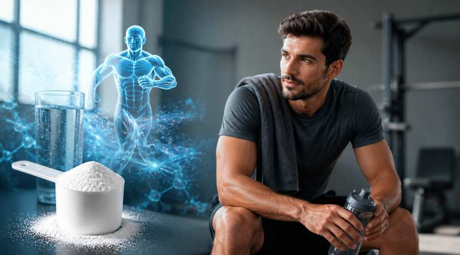 کراتین چیست و چه فوایدی برای ورزشکاران دارد؟