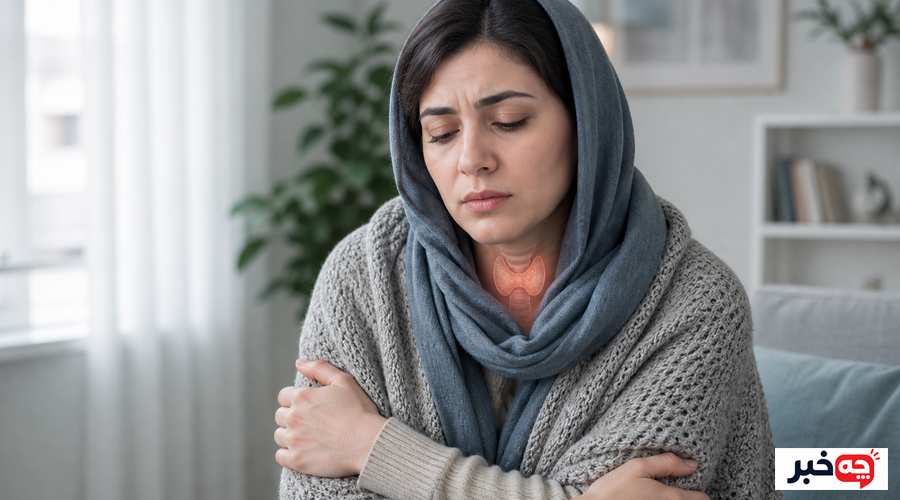 علائم کم‌کاری تیروئید در زنان