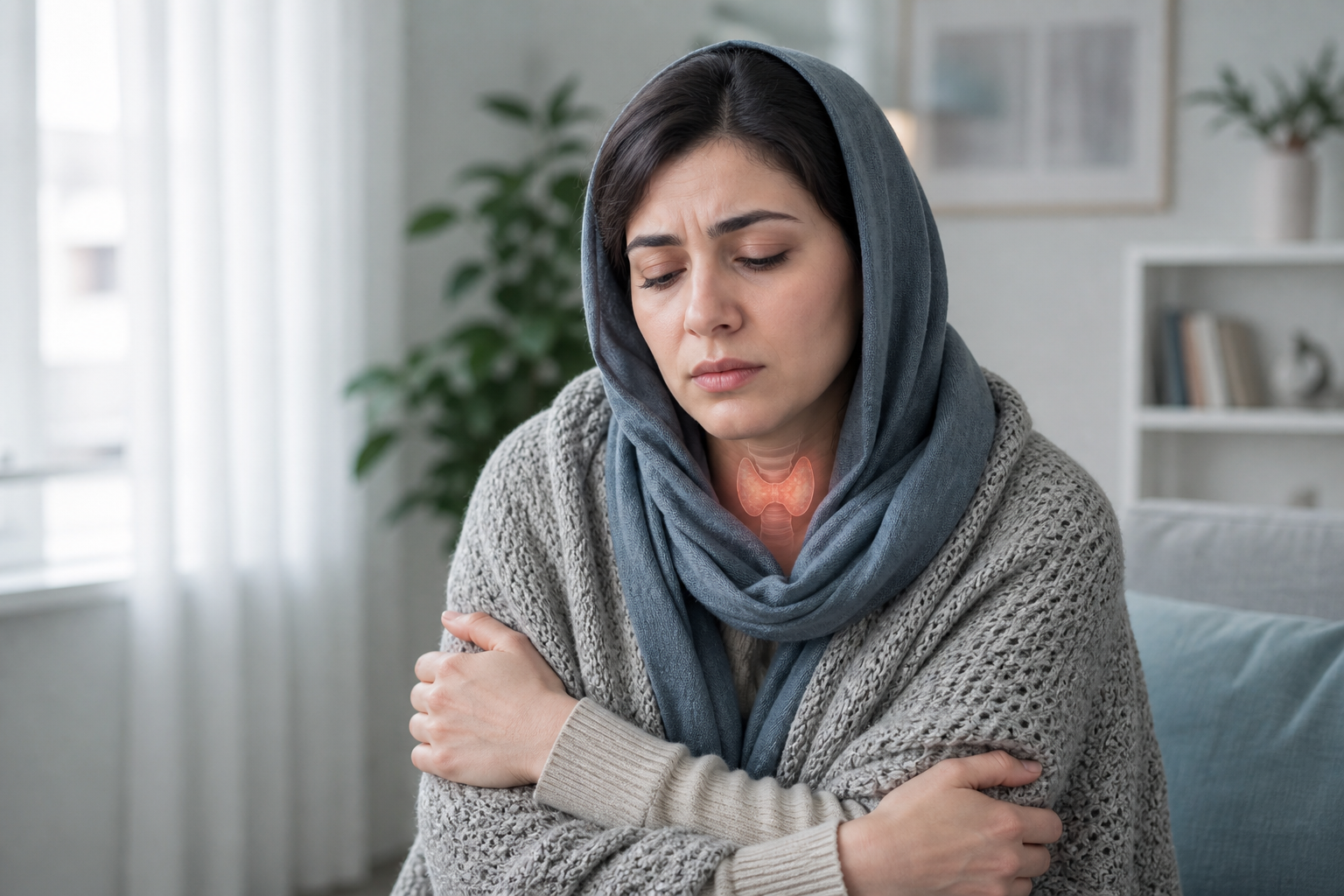 علائم کم‌کاری تیروئید در زنان
