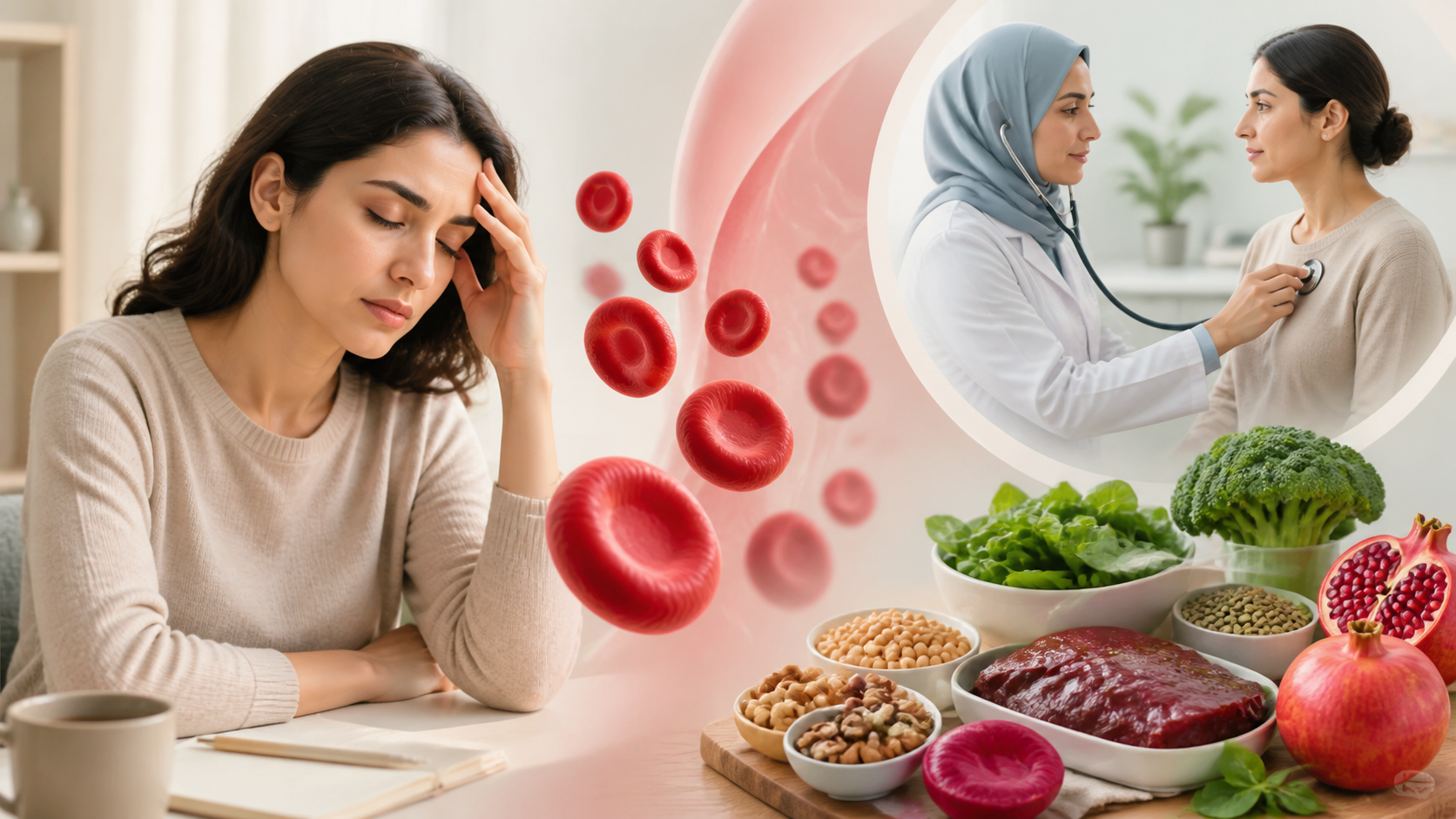 علائم کمبود آهن در بدن چیست و چطور درمان می‌شود؟