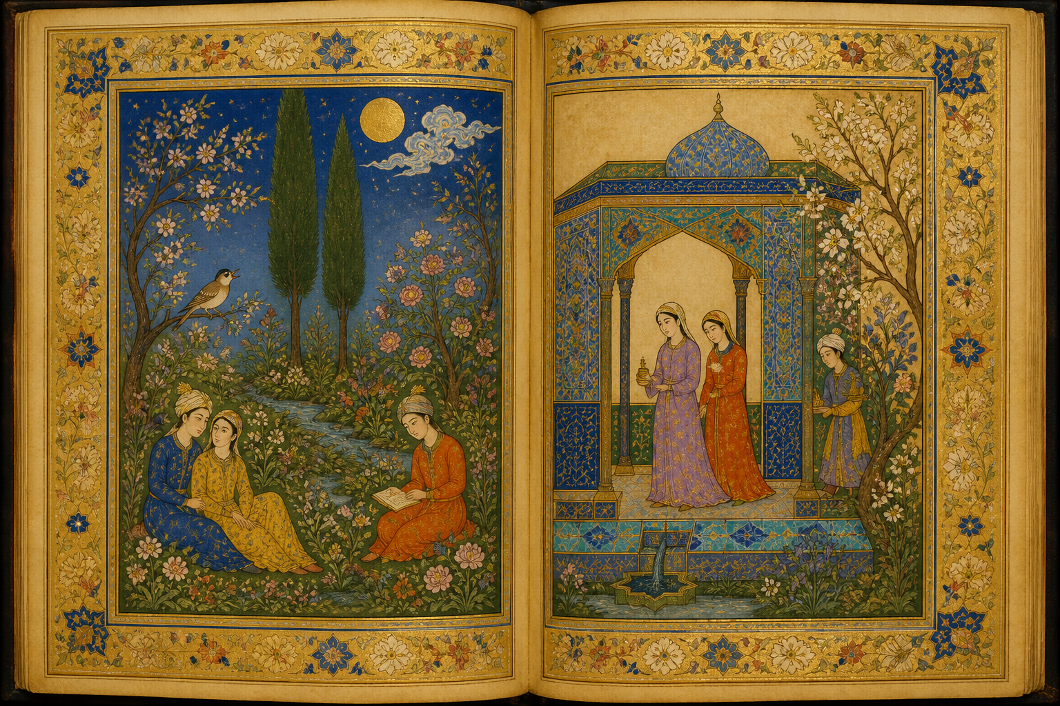 آشنایی با هنر مینیاتور ایرانی و نمادهای آن