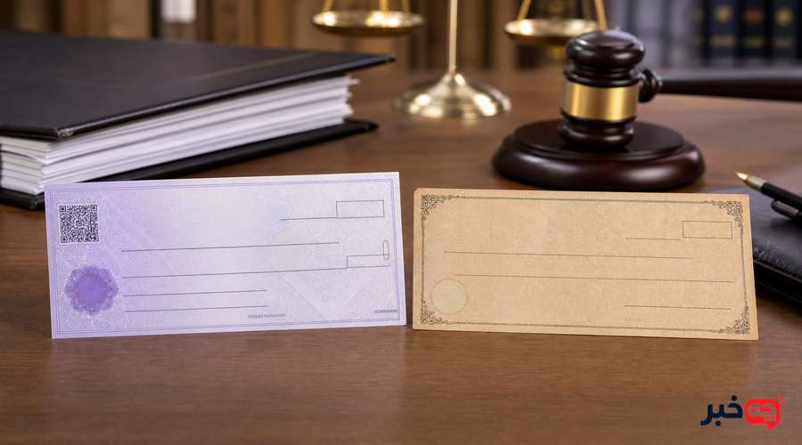 تفاوت چک صیادی با چک قدیمی در پیگیری قانونی