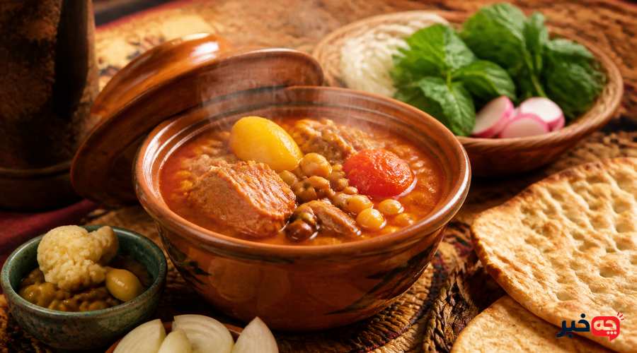 طرز تهیه آبگوشت سنتی