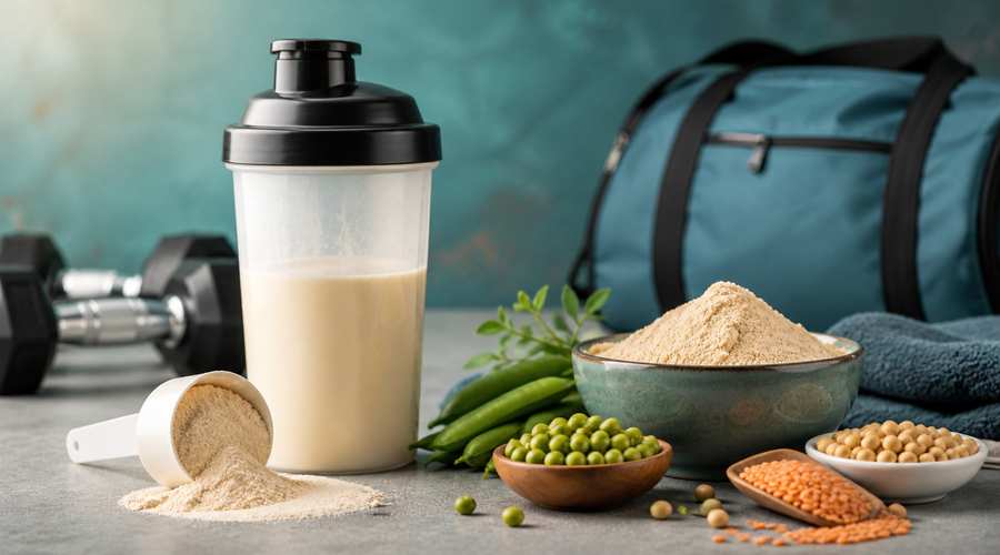 تفاوت پروتئین وی و پروتئین گیاهی برای عضله‌سازی کدام بهتر است؟