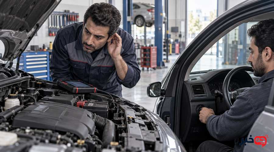 علت صدای غیرعادی موتور هنگام استارت زدن