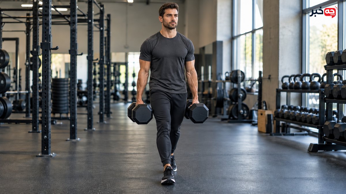 تمرین Farmer’s Walk چه عضلاتی را درگیر می‌کند؟