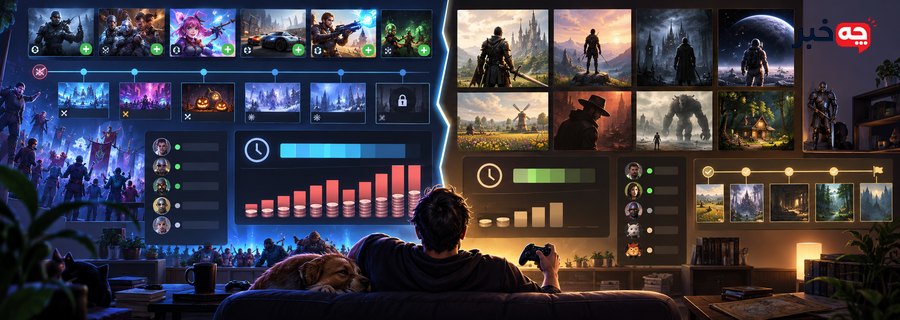 نمای تکمیلی برای مقایسه بازی‌های رایگان (Free-to-play) و بازی‌های پولی؛ کدام ارزش وقت گذاشتن دارد؟