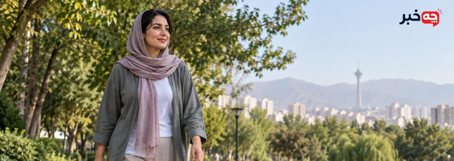 پیاده‌روی آرام پس از وعده کوچک برای کاهش ناراحتی نفخ