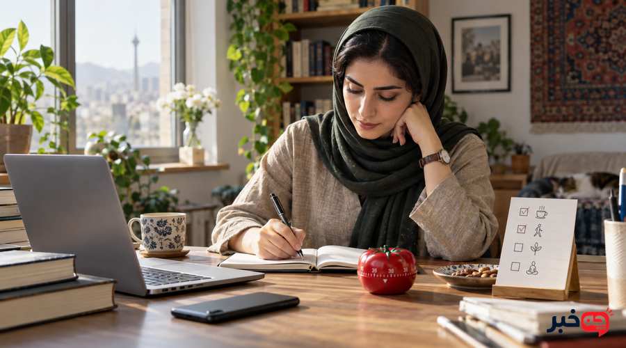 آموزش تکنیک پومودورو برای افزایش تمرکز در کار