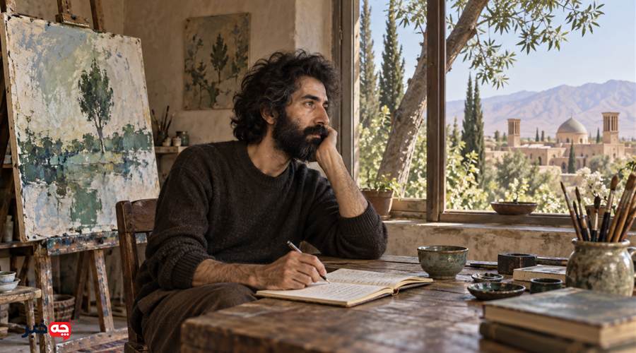 زندگی و آثار سهراب سپهری، شاعر و نقاش