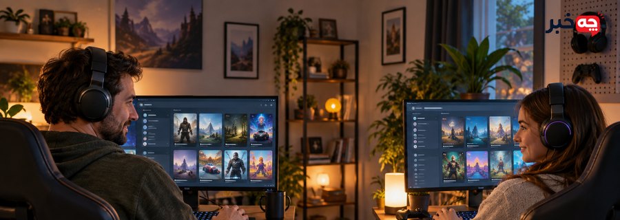 نمای تکمیلی درباره قابلیت Steam Families