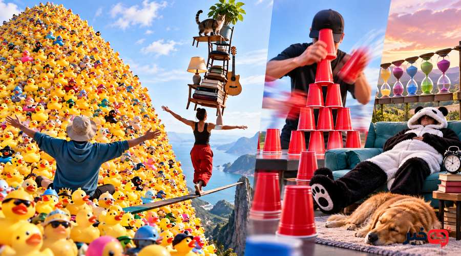 عجیب‌ترین رکوردهای گینس در سال ۲۰۲۵
