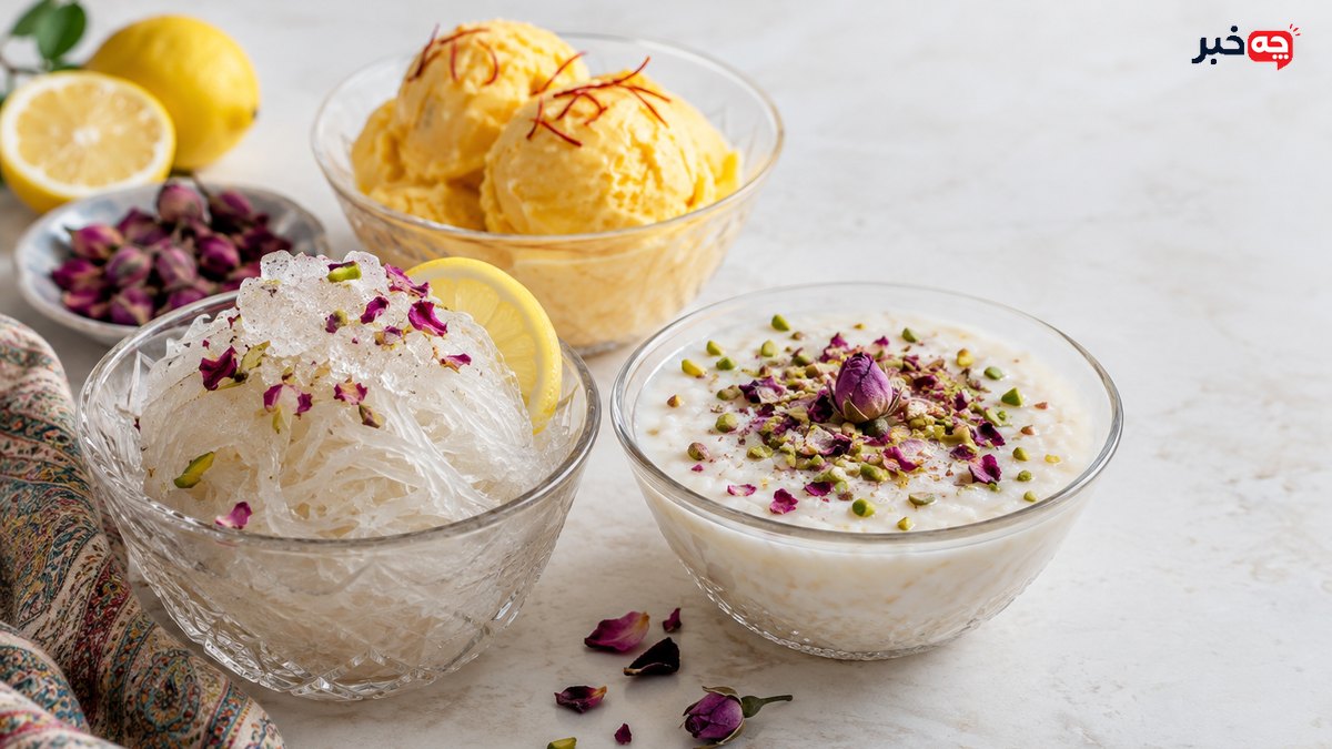 دسرهای خنک و سنتی برای گرمای شهریور