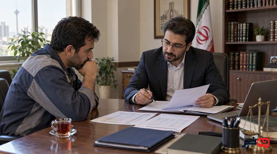 شکایت کارگر از کارفرما برای عدم پرداخت حقوق