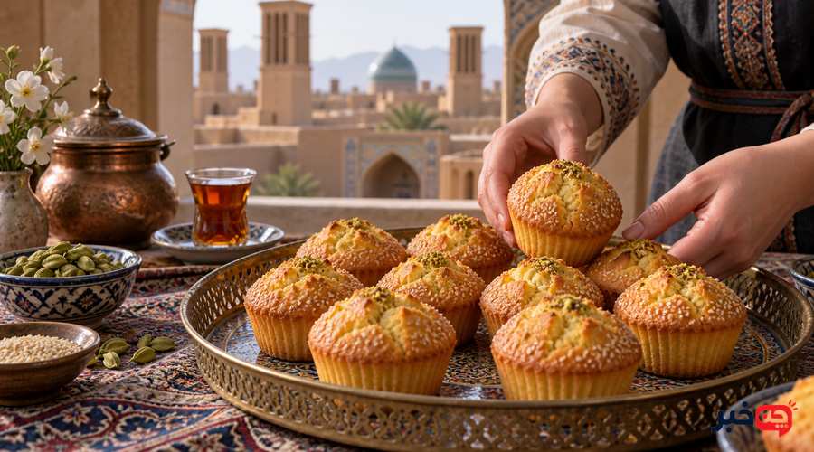 طرز تهیه کیک یزدی