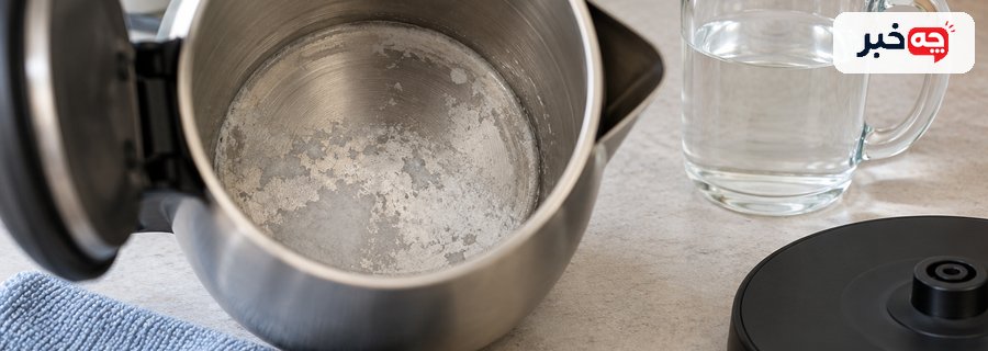 مراحل جدا کردن برق، خیساندن رسوب و آبکشی کتری برقی