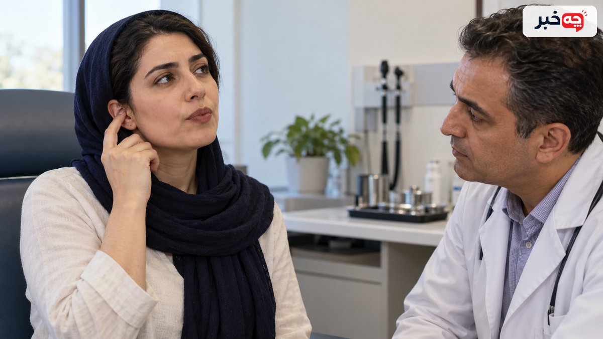 چرا گوش هنگام بلع یا خمیازه صدا می‌دهد؟