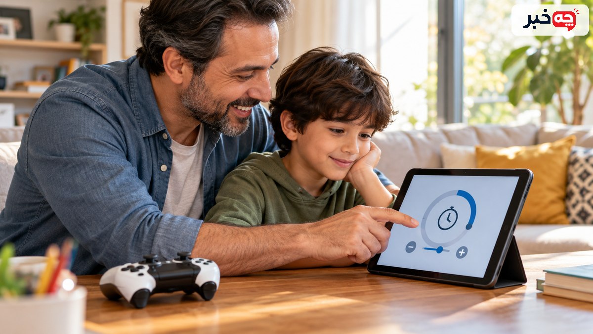 چطور زمان بازی کودکان را با ابزارهای والدین مدیریت کنیم؟