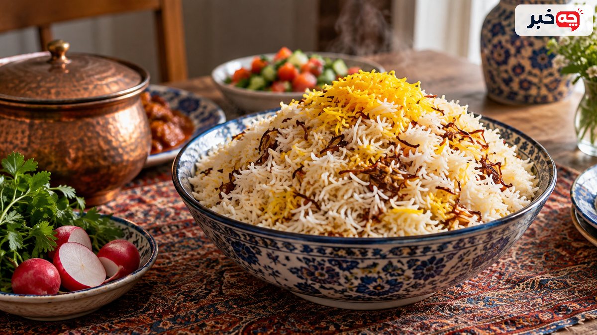 چطور برنج دودی را با برنج معمولی ترکیب کنیم؟