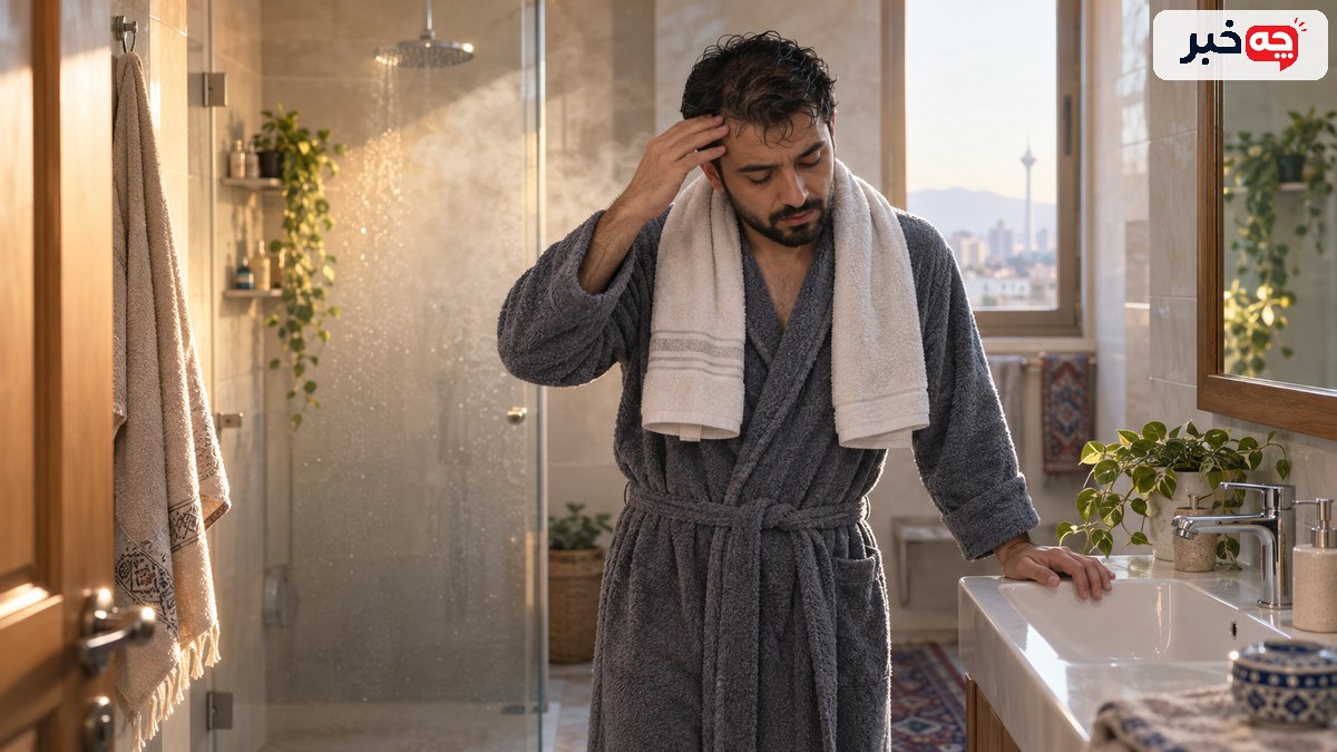 چرا بعد از حمام احساس ضعف می‌کنیم؟