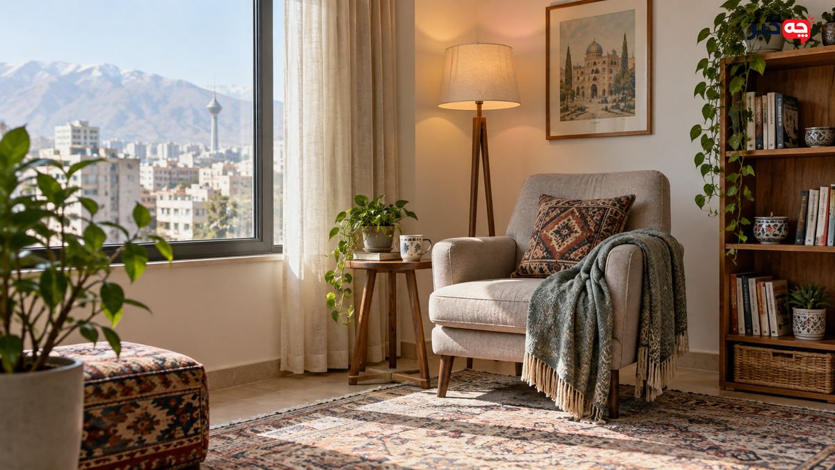 چطور یک گوشه مطالعه آرام در خانه بسازیم؟