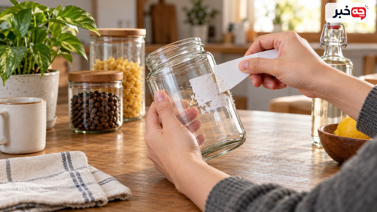 روش پاک کردن برچسب و اثر چسب از وسایل خانه